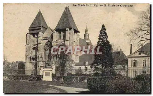 Le Mans Cartes postales l&#39eglise de ND de la Couture