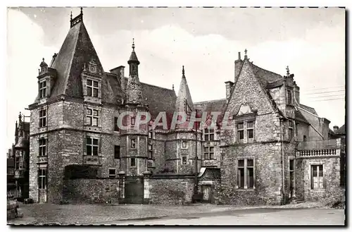 Le Mans Moderne Karte Place du chateau la maison du pelerin Marie de Medicis