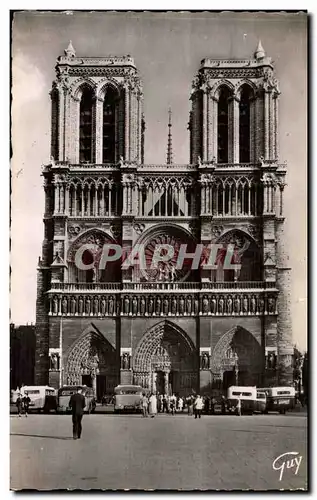 Paris Moderne Karte Notre DAme