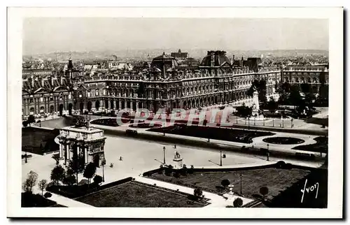 Paris Cartes postales moderne Perspective sur la place du Carrousel