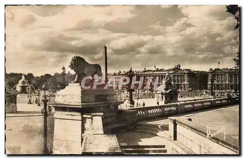 Paris Ansichtskarte AK La place de la Concorde vue des Tuileries