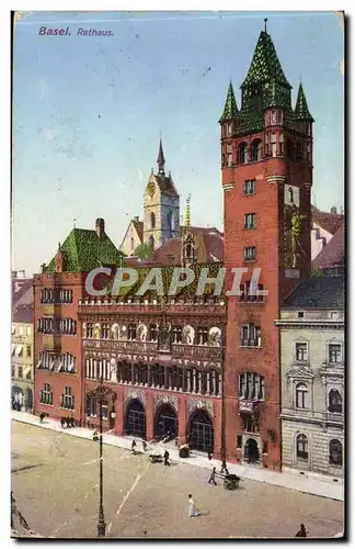 Suisse - Schweiz - Basel - Rathous - La Mairie - Cartes postales