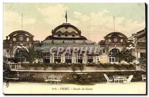 Vichy - Facade du Casino - Cartes postales