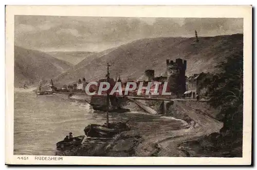 Deutschland - Allemagne - Germany - Ruedesheim am Rhein - Cartes postales