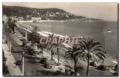 Nice - La Promenade des Anglais et le Mont Baron Ansichtskarte AK