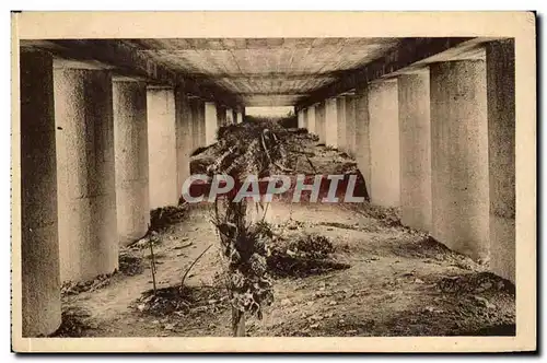 Meuse - Verdun - Monument de la Tranchee des Baionettes Vue Interieur Cartes postales
