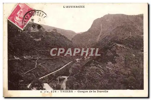 Thiers - Gorges de la Durolle - Ansichtskarte AK