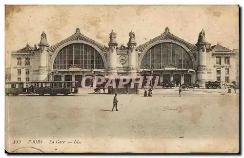 Tours - la Gare - Cartes postales