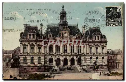 Vannes - L' Hotel de Ville - Cartes postales