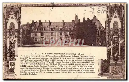 Blois - Le Chateau Monument Historique - Cartes postales