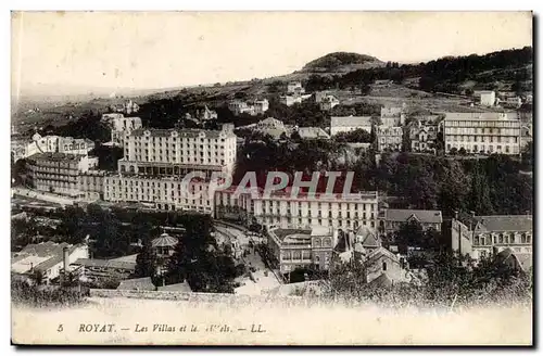 Royat - Les Villas - Cartes postales