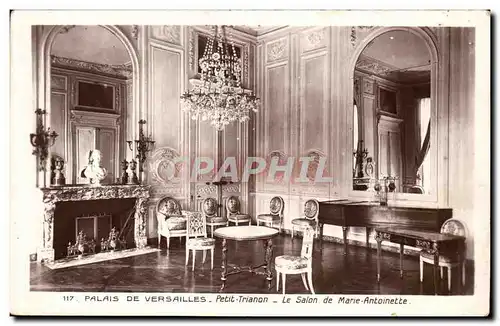 Versailles - Petit Trianon Le Salon de Marie Antoinette - Cartes postales