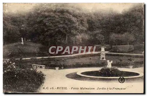 Rueil - Petite Malmaison - Jardin a la Francaise - Cartes postales