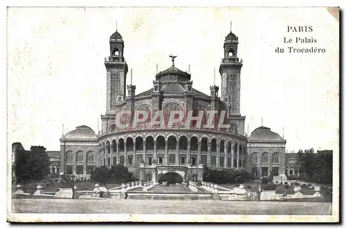 Paris - 16 - Le Palais de Trocadero - Cartes postales