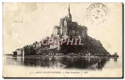 Le Mont Saint Michel - Cote Nord Est - Cartes postales