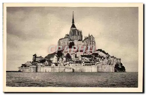 Le Mont Saint Michel - Vue Generale - Face Est - Ansichtskarte AK