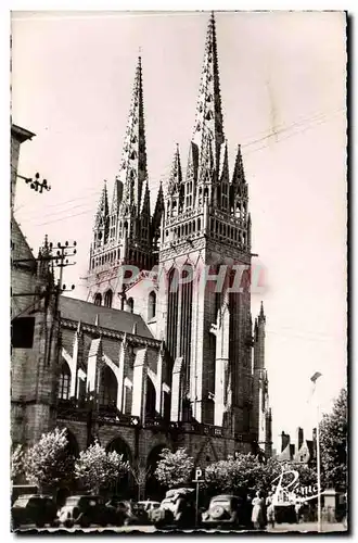 Quimper - La Cathedrale - cote Nord - Cartes postales