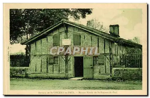 Berceau de St Vincent de Paul - maison - Cartes postales