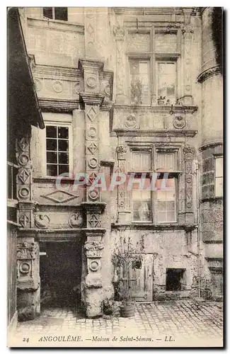 Angouleme - Maison de Saint Simon - Cartes postales