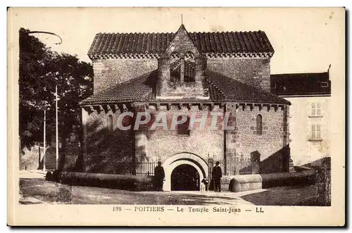 Poitiers Cartes postales le temple Saint Jean