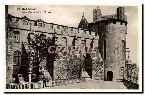 Narbonne Cartes postales Tour Sarrazine et musee