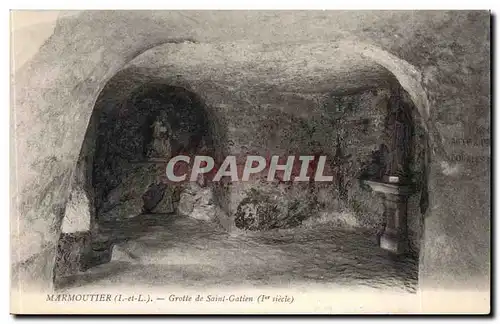 Marmoutier Ansichtskarte AK GRotte de Saint Gatien (1er siecle)