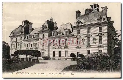 Cheverny Cartes postales Le chateau Facade Sud Est