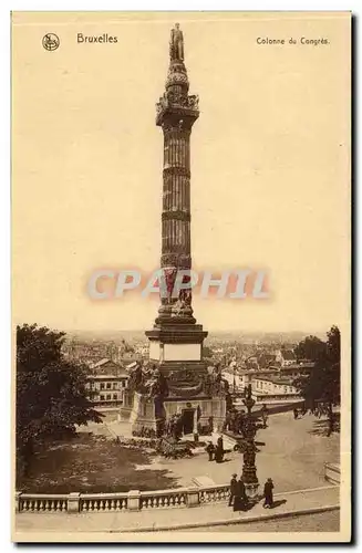 Belgie Belgique Bruxelles Cartes postales Colonne du congres