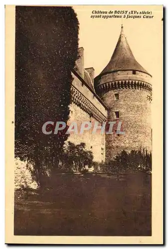 Cartes postales Chateau de Boisy ayant appartenu a Jacques Coeur