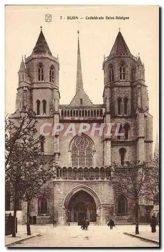 Dijon - Cathedrale Saint Benigue - Ansichtskarte AK