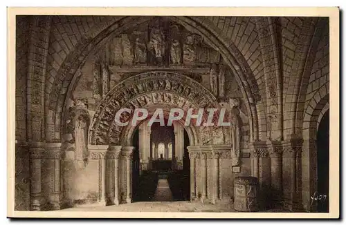 Loches - Porte de la Collegiale - Ansichtskarte AK