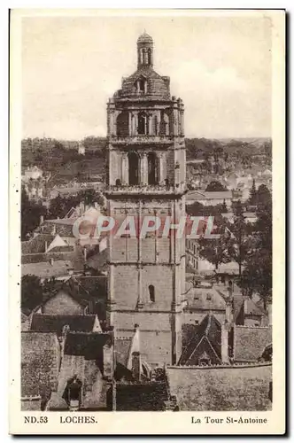 Loches - La Tour St Antoine - Cartes postales