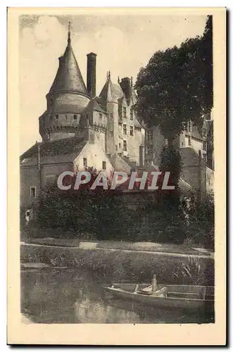 Langeais - Le Chateau Cote Nord Ouest - Ansichtskarte AK