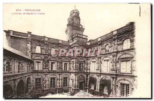 Toulouse - L&#39hotel d&#39absezat 1655 - Cartes postales