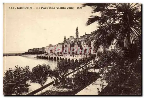 Menton - Le Port et le Vieille Ville - Cartes postales