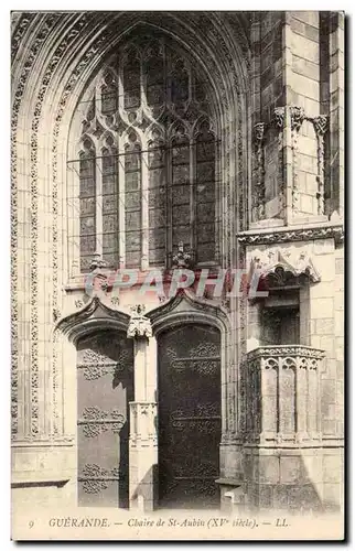 Guerande Ansichtskarte AK Chaire de St Aubin