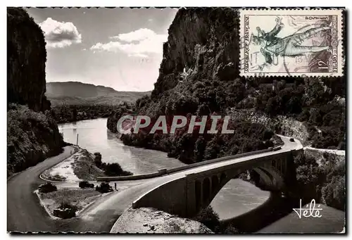 Pont de la Baume Moderne Karte pres du tunnel de la dent du Ghat