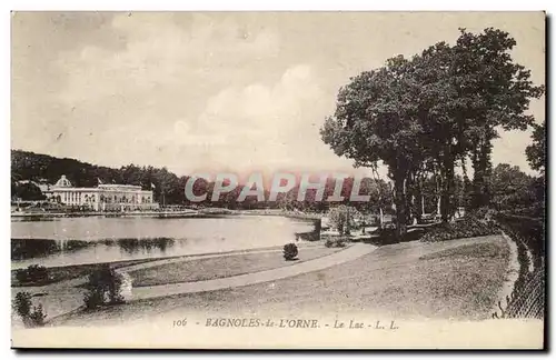 Bagnoles de l'orne Cartes postales Le lac