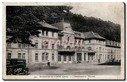 Bagnoles de l'orne Cartes postales L'etablissement thermal