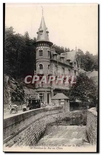 Bagnoles de l'orne Cartes postales Vue sur la Vee et pavillon du roc au chien