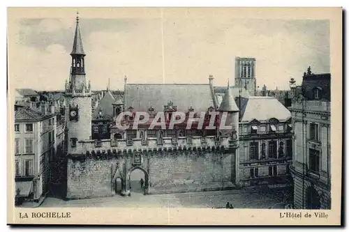 La Rochelle Cartes postales L&#39hotel de ville