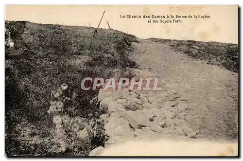 Ansichtskarte AK Chemin des DAmes a la ferme de la Royere