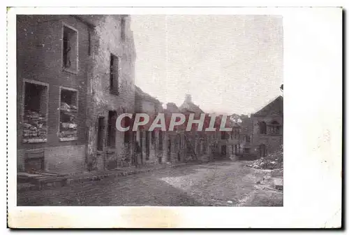 Cartes postales Ruines (non localisees) Guerre 1914 1918