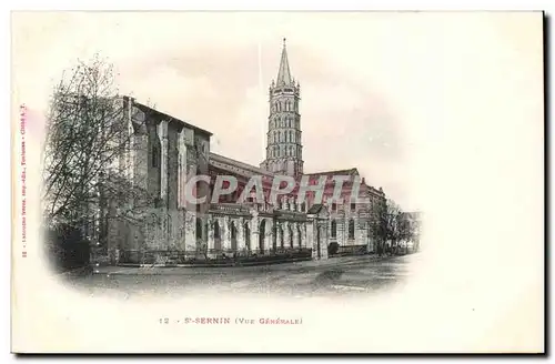 Toulouse Cartes postales Saint Sernin (vue generale)