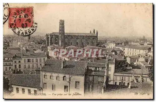 Toulouse Cartes postales Vue prise sur les Jacobins