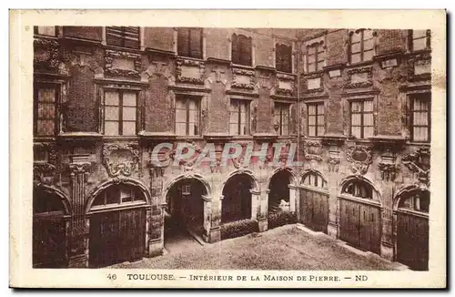 Toulouse Cartes postales Interieur de la maison de pierre