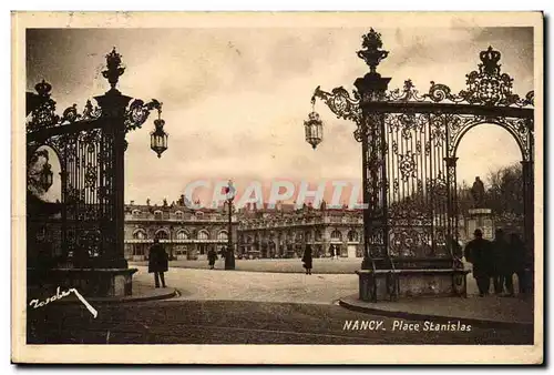 Nancy Cartes postales Place Stanislas