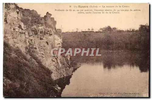 Eguzon Cartes postales La retenue de la Creuse