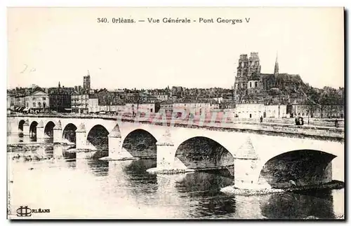 Orleans Ansichtskarte AK Vue generale Pont Georges V