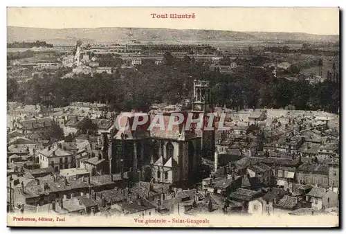 Toul Cartes postales Vue generale Saint Gengoult